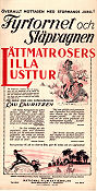 Lättmatrosers lilla lusttur 1929 poster Fy og Bi Carl Schenström Harald Madsen Lau Lauritzen Danmark