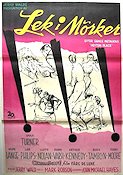 Lek i mörker 1958 poster Lana Turner