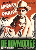 Les orgueilleux 1953 poster Michele Morgan Gérard Philipe