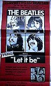 Let It Be 1970 poster Beatles Rock och pop