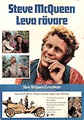 Leva rövare 1969 poster Steve McQueen Sharon Farrell Ruth White Mark Rydell Bilar och racing