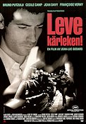 Leve kärleken 2001 poster Bruno Putzulu Cécile Camp Jean-Luc Godard