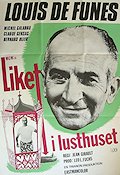Liket i lusthuset 1971 poster Louis de Funes Claude Gensac Michel Galabru Jean Girault