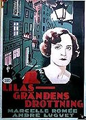 Lilas grändens drottning 1932 poster Marcelle Romée