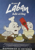 Lilla spöket Laban Bullar och bång 2009 poster Maria Lundqvist Lasse Persson Text: Inger och Lasse Sandberg Animerat Mat och dryck