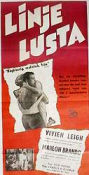 Linje Lusta 1951 poster Marlon Brando Vivien Leigh Karl Malden Elia Kazan