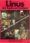 Linus eller tegelhusets hemlighet 1979 poster Harald Hamrell Viveca Lindfors Ernst Günther Vilgot Sjöman