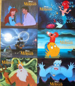 The Little Mermaid 1989 lobbykort Jodi Benson Ron Clements Animerat Musikaler