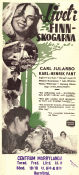 Livet i Finnskogarna 1947 poster Carl-Henrik Fant Karl Jularbo Calle Jularbo Bengt Logardt Naima Wifstrand Barbro Ribbing Ivar Johansson