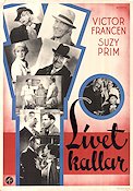 Livet kallar 1937 poster Victor Francen Suzy Prim