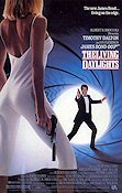 The Living Daylights 1987 poster Timothy Dalton Maryam d´Abo Jeroen Krabbé John Glen