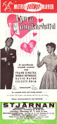 Ljuva ungkarlstid 1956 poster Frank Sinatra Debbie Reynolds David Wayne Charles Walters Musikaler
