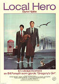 Local Hero 1983 poster Peter Riegert Burt Lancaster Bill Forsyth