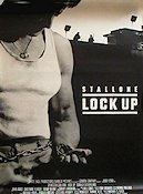 Lock Up 1989 poster Sylvester Stallone Donald Sutherland