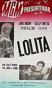 Lolita 1962 poster James Mason Shelley Winters Peter Sellers Stanley Kubrick