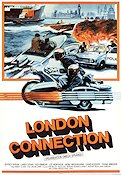 London Connection 1979 poster Jeffrey Byron Robert Clouse Motorcyklar