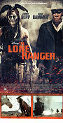 The Lone Ranger 2013 poster Johnny Depp Armie Hammer Gore Verbinski Från serier