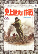 The Longest Day 1962 poster Paul Anka Richard Burton Henry Fonda Sean Connery John Wayne Ken Annakin Krig Hitta mer: Nazi