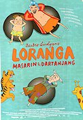 Loranga Masarin och Dartanjang 2005 poster Barbro Lindgren Animerat
