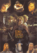 Sagan om ringen 2001 affisch Elijah Wood Viggo Mortensen Liv Tyler Peter Jackson Hitta mer: Lord of the Rings