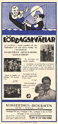 Lördagskvällar 1933 poster Edvard Persson Dagmar Ebbesen Gideon Wahlberg Schamyl Bauman Skepp och båtar