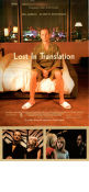 Lost in Translation 2003 poster Bill Murray Scarlett Johansson Giovanni Ribisi Sofia Coppola Asien Resor