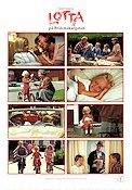 Lotta på Bråkmakargatan 1992 poster Grete Havnesköld Johanna Hald Text: Astrid Lindgren
