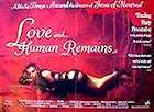 Love and Human Remains 1993 poster Thomas Gibson Ruth Marshall Cameron Bancroft Denys Arcand Filmen från: Canada