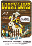 Lucky Luke 1971 poster Lucky Luke Text: Morris-Goscinny Animerat Från serier
