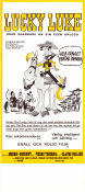 Lucky Luke 1971 poster René Goscinny Text: Morris-Goscinny Från serier Animerat