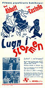 Lugn i stormen 1943 poster Abbott and Costello Erle C Kenton