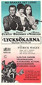 Lycksökarna 1970 poster Charles Bronson Tony Curtis Michele Mercier Peter Collinson Tåg