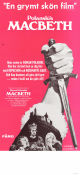 Macbeth 1971 poster Jon Finch Roman Polanski