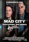 Mad City 1997 poster Dustin Hoffman John Travolta Alan Alda Costa-Gavras