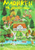 Madicken på Junibacken 1980 poster Jonna Liljendahl Liv Alsterlund Monica Nordquist Allan Edwall Göran Graffman Text: Astrid Lindgren Från TV Konstaffischer