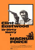 Magnum Force 1973 poster Clint Eastwood Hal Holbrook Mitchell Ryan Ted Post Hitta mer: Dirty Harry Vapen Poliser