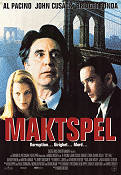 Maktspel 1996 poster Al Pacino John Cusack Bridget Fonda Harold Becker Broar