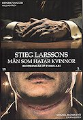 Män som hatar kvinnor 2009 poster Michael Nyqvist Noomi Rapace Text: Stieg Larsson Hitta mer: Millenium