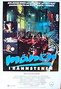 Månen i rännstenen 1987 poster Nastassja Kinski Gerard Depardieu Jean-Jacques Beineix Bilar och racing