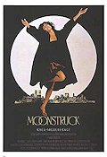 Mångalen 1987 poster Nicolas Cage Cher Romantik