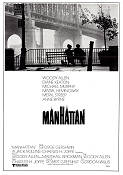 Manhattan 1979 poster Diane Keaton Meryl Streep Woody Allen Broar Romantik