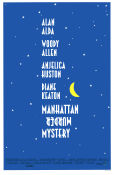 Manhattan Murder Mystery 1993 poster Diane Keaton Jerry Adler Alan Alda Woody Allen