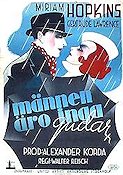 Männen äro inga gudar 1937 poster Miriam Hopkins Gertrude Lawrence Alexander Korda