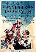 Mannen från dödsdalen 1925 poster Buster Crabbe Text: Zane Grey