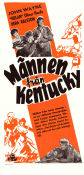 Männen från Kentucky 1949 poster John Wayne Oliver Hardy Vera Ralston Philip Dorn George Waggner