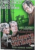 Männen från storskogen 1937 poster Edward Arnold Eddy Arnold Joel McCrea Frances Farmer Howard Hawks