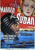 Mannen från Sudan 1942 poster Victor Francen Annie Ducaux