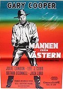 Mannen från västern 1958 poster Gary Cooper Julie London Lee J Cobb Anthony Mann