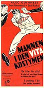 Mannen i den vita kostymen 1955 poster Alec Guinness