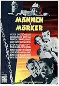 Männen i mörker 1955 poster Edvin Adolphson